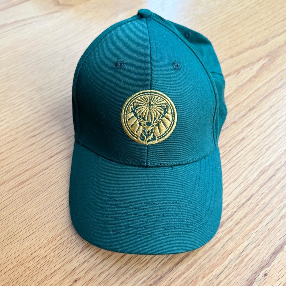 JAGERMEISTER BASEBALL HAT NEW FOREST GREEN ADJUSTABLE